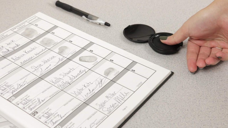 ExcelMark Inkless Thumbprint Pad - for Identification and Security ID - 10 Pack - Image 5